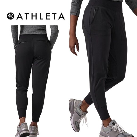Athleta, Venice Jogger Wicking Casual Pants, Black - Picture 1 of 7